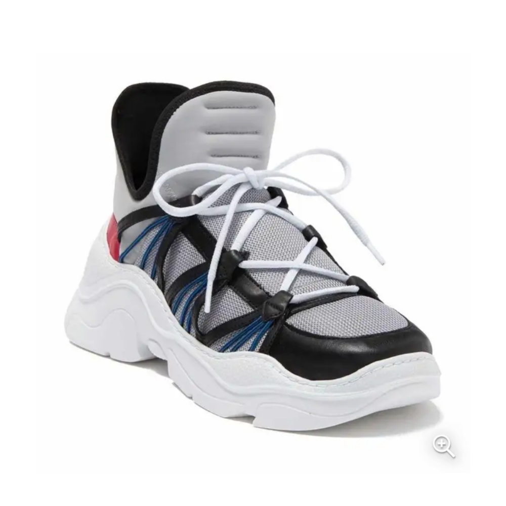 SCHUTZ Women's Anick Lace Up Wedge Sneakers